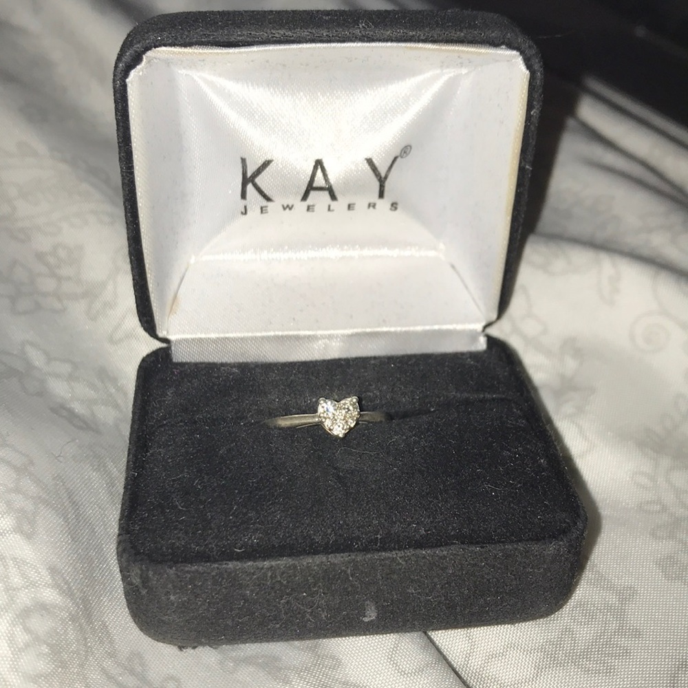 Diamond promise ring